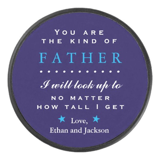 感傷的な父の日または誕生日 アイスホッケーパック (正面)