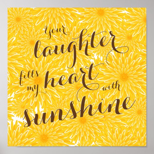 感傷的な笑いが私のハート団結心を満たす ポスター (正面)