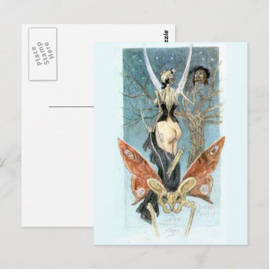 感傷開始はがき ポストカード (正面/裏面)