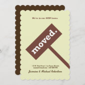 感動しました。 案内状 (正面/裏面)