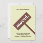 感動しました。 案内状 (正面)