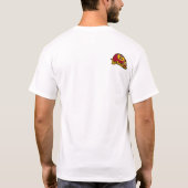 "感動するために訓練されるLuchadero " Tシャツ (裏面)