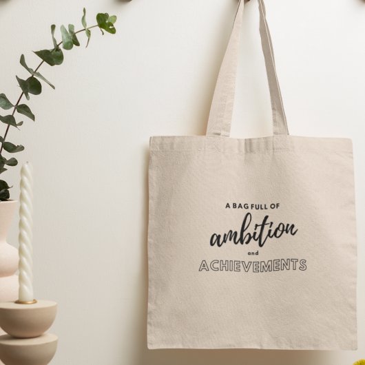 感動のモチベーションを高めるメッセージ トートバッグ