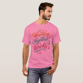 感動のモチベーション名言 Tシャツ (正面フル)