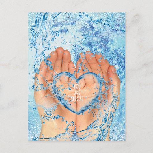 感動のラブ モチベーション ポストカード (正面)