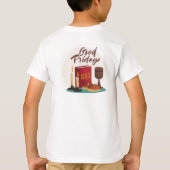 感動をデザインに込めた聖金曜日のPOD商品  ✝️ Tシャツ (裏面)