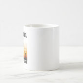 感動を呼ぶ送電線作業員 コーヒーマグカップ (中央)