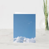 感動的あなたの寄付のカスタムCをありがとう サンキューカード (裏面)