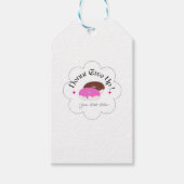 感動的おもしろいカスタム ギフトタグ (正面)