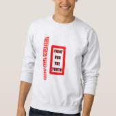 感動的ことわざTシャツ スウェットシャツ (正面)
