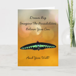 感動的でやる気を起こさせるな勇気付けられる カード