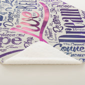 感動的でやる気を起こさせるな単語の雲の芸術 シェルパブランケット (3/4)