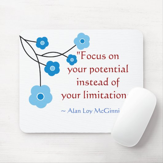 感動的でやる気を起こさせるな引用文のマウスパッド マウスパッド (マウス)