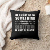 感動的で前向きでやる気を起こさせるなことわざ クッション (ブランケット)