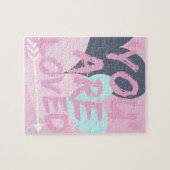 感動的で前向きな考え方のジグソーパズル。かわいいギフト ジグソーパズル (横)