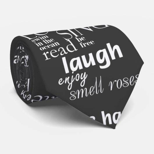 感動的で、やる気を起こさせるな単語 ネクタイ (ロール)