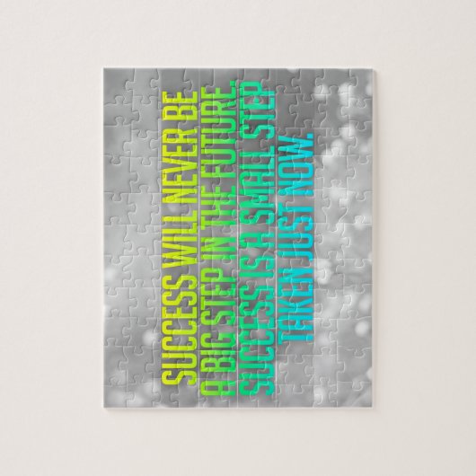 感動的で、やる気を起こさせるな引用文 ジグソーパズル (縦)