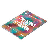 感動的で、やる気を起こさせるな引用文 ノートブック (左側)