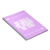 感動的で、やる気を起こさせるな引用文 ノートブック (右側)