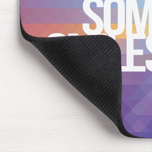 感動的で、やる気を起こさせるな引用文 マウスパッド (コーナー)