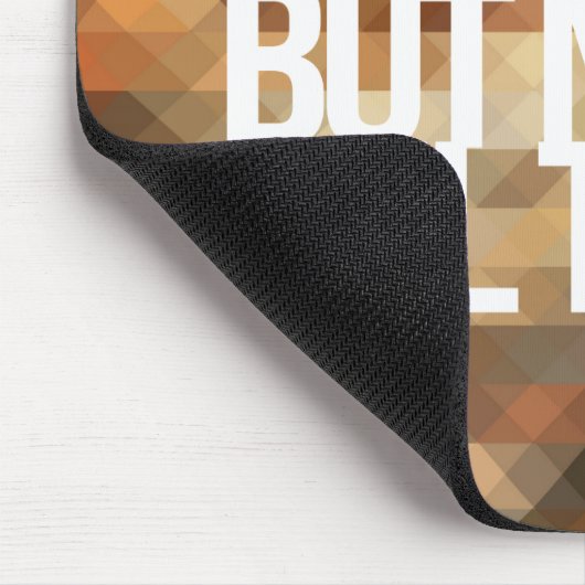 感動的で、やる気を起こさせるな引用文 マウスパッド (コーナー)