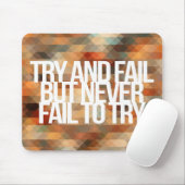 感動的で、やる気を起こさせるな引用文 マウスパッド (マウス)