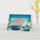 感動的とやる気を起こさせる引用文 カード (黄色い花)