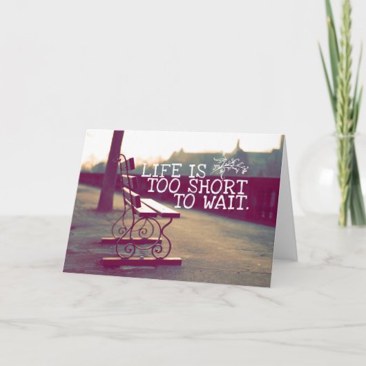 感動的とやる気を起こさせる引用文 カード (正面)