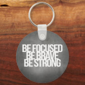 感動的とやる気を起こさせる引用文 キーホルダー (正面)