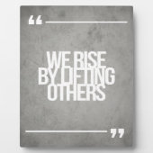 感動的とやる気を起こさせる引用文 フォトプラーク (正面)