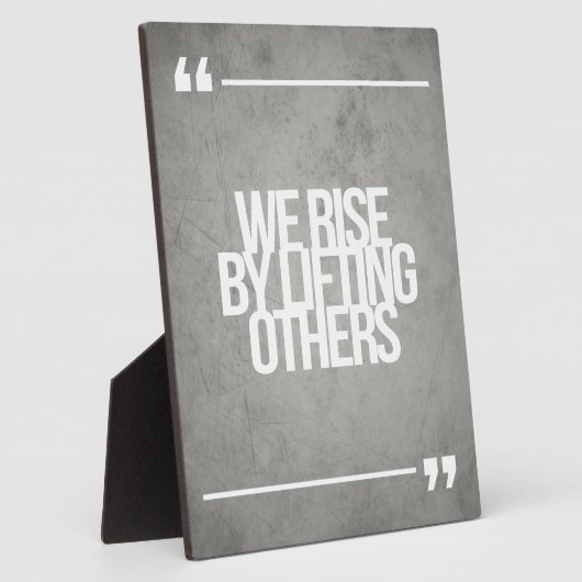 感動的とやる気を起こさせる引用文 フォトプラーク (側面)