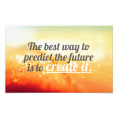 感動的とやる気を起こさせる引用文 フォトプリント            (正面)