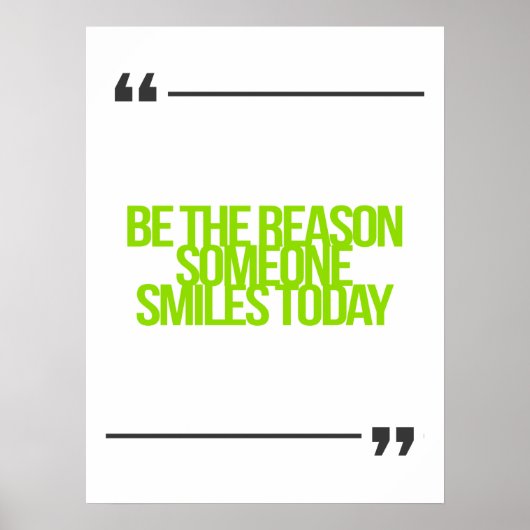 感動的とやる気を起こさせる引用文 ポスター (正面)