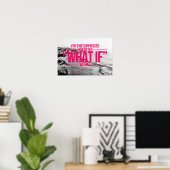 感動的とやる気を起こさせる引用文 ポスター (ホームオフィス)