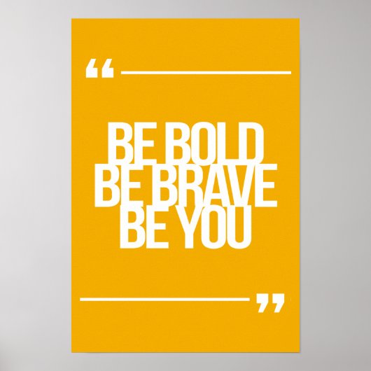 感動的とやる気を起こさせる引用文 ポスター (正面)