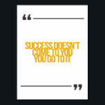 感動的とやる気を起こさせる引用文 ポスター<br><div class="desc">美しくモダン引用文感動的のデザインやる気を起こさせる"成功は君に来は行く"。インスピレーションの知恵とモチベーションの真の人生の言葉どんな大事な行事でも。自己思素晴らしい出として、または友人への贈り物として。もっとやる気を起こさせる引用文が感動的欲しい？私の店に行きなさい。Zazzleは私が自由に作成していない引用文を提供してい感動的る引用文を提供していますZAZZLEの製品を使用して引用文を満たしていもしる、または製品と引用文を持つ特別な要求を持って引用文を満たしていの生活の引用文と幸せ。</div>