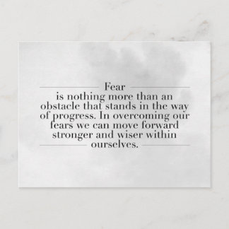 感動的とやる気を起こさせる引用文 ポストカード