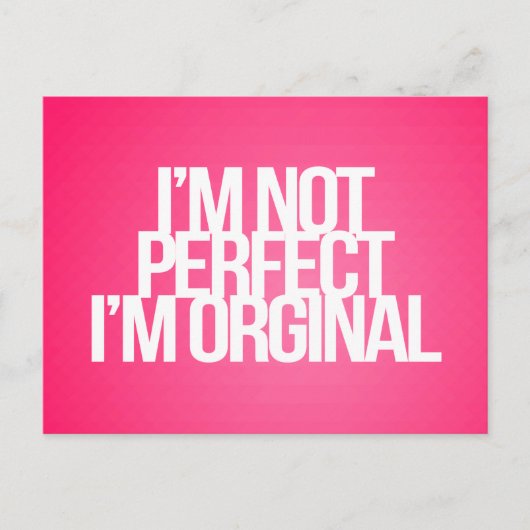 感動的とやる気を起こさせる引用文 ポストカード (正面)