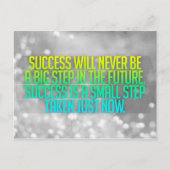 感動的とやる気を起こさせる引用文 ポストカード (正面)