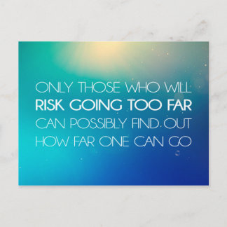 感動的とやる気を起こさせる引用文 ポストカード