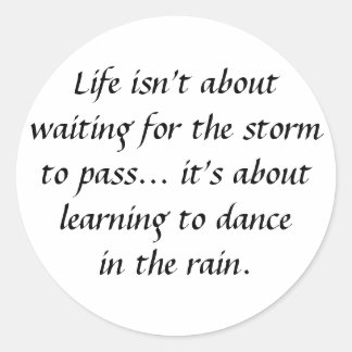 感動的とやる気を起こさせる引用文 ラウンドシール