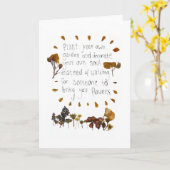 感動的なあなた自身の庭を植えて下さい カード (黄色い花)