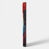 感動的なアートワーク iPhoneケース (左側面)