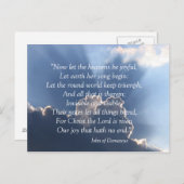 感動的なイースターカード シーズンポストカード (正面/裏面)