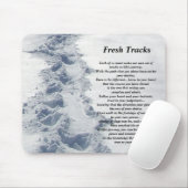 感動的なギフトの新しいトラック マウスパッド (マウス)