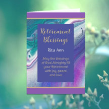 感動的なクリスチャン退職証明書