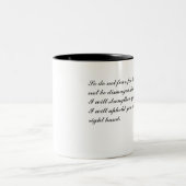 感動的なコーヒー・マグ ツートーンマグカップ (中央)