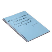 感動的なジャーナルノート-私は私の精神です ノートブック (右側)