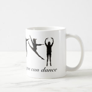 感動的なダンスのコーヒー・マグ美しいライン! コーヒーマグカップ