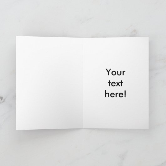 感動的なネットボールの引用文のブランクの挨拶状 カード (内部)